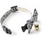 Show in main carousel: Necoichi Kiku Ribbon Bow Tie Cotton Breakaway Cat Collar with Bell, Navy, 8.2 to 13.7-in neck, 2/5-in wide slide 4 of 10