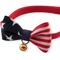 Show in main carousel: Necoichi My Cat for President Cotton Breakaway Cat Collar with Bell, 8.2 to 13.7-in neck, 2/5-in wide slide 2 of 9
