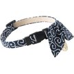 Show in main carousel: Necoichi Ninja Cotton Breakaway Cat Collar with Bell, Navy, 8.2 to 13.7-in neck, 2/5-in wide slide 3 of 8
