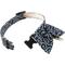 Show in main carousel: Necoichi Ninja Cotton Breakaway Cat Collar with Bell, Navy, 8.2 to 13.7-in neck, 2/5-in wide slide 4 of 8