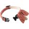 Show in main carousel: Necoichi Ninja Cotton Breakaway Cat Collar with Bell, Red, 8.2 to 13.7-in neck, 2/5-in wide slide 5 of 10