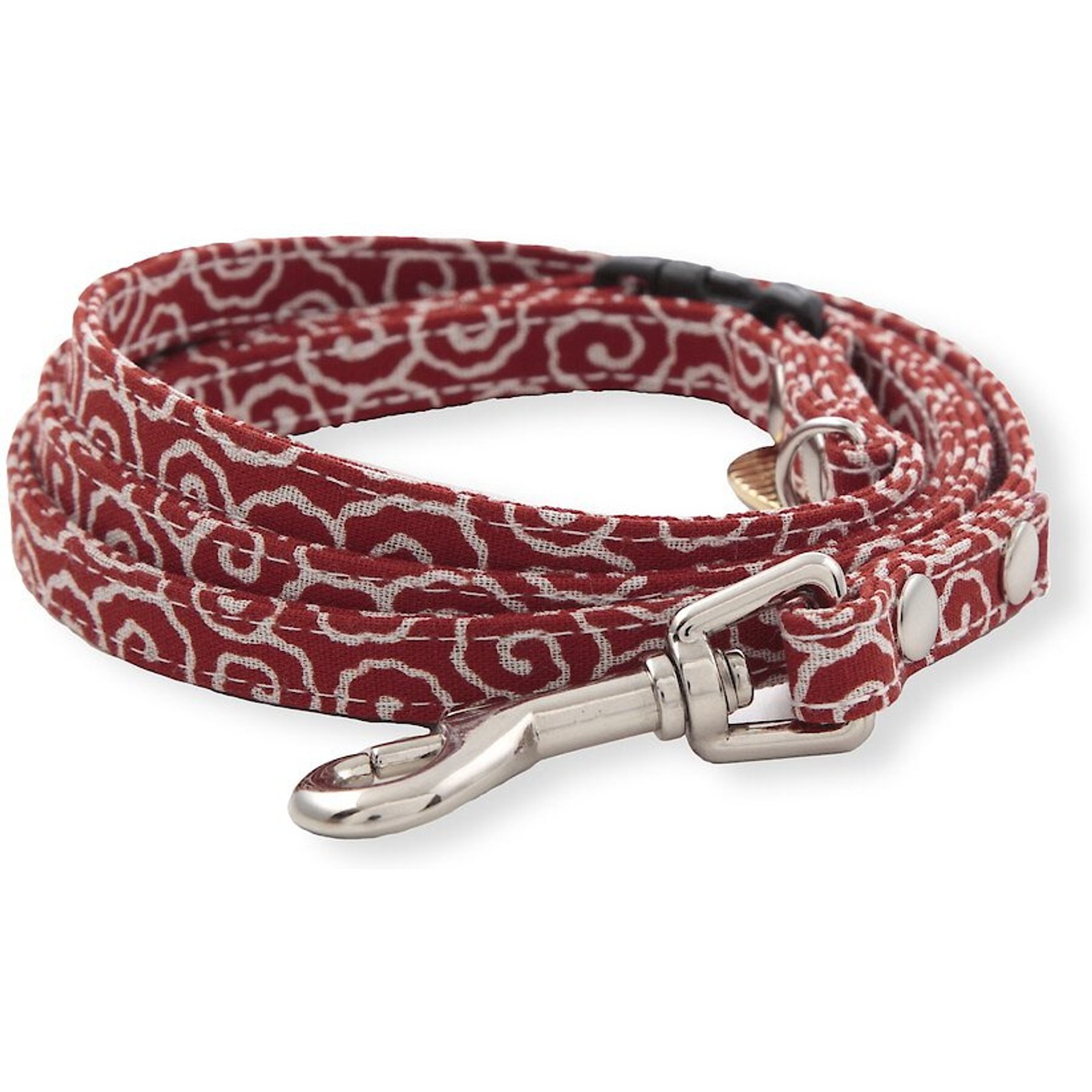 Necoichi Ninja Polyester Standard Dog Leash, One size, Red