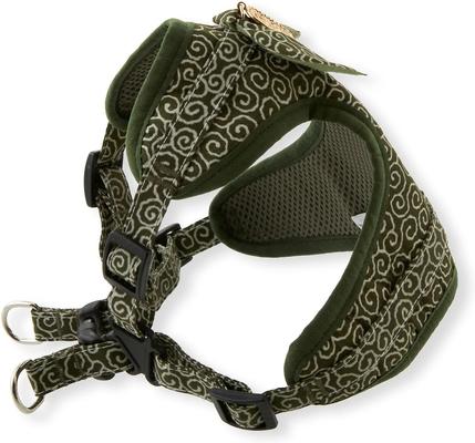 Show full view: Necoichi Ninja Rayon Dog Harness, Small, Green slide 2 of 7