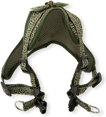 Show full view: Necoichi Ninja Rayon Dog Harness, Small, Green slide 4 of 7