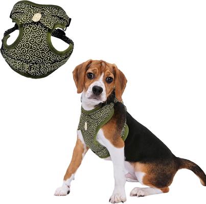 Show full view: Necoichi Ninja Rayon Dog Harness, Small, Green slide 6 of 7