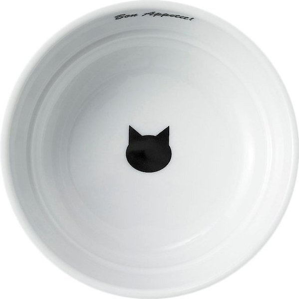 Necoichi Non-Skid Ceramic Cat Food Bowl