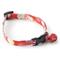 Show in main carousel: Necoichi Origami Balloon Cotton Breakaway Cat Collar with Bell, Red, 8.2 to 13.7-in neck, 2/5-in wide slide 3 of 8