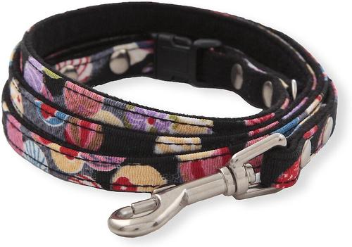Show full view: Necoichi Origami Polyester Standard Dog Leash, One size, Black slide 1 of 6