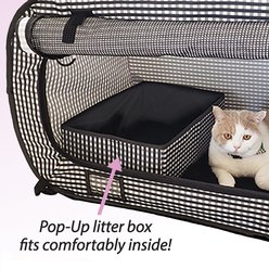 Necoichi Portable Stress Free Cat Cage & Litter Box Set slide 2 of 7