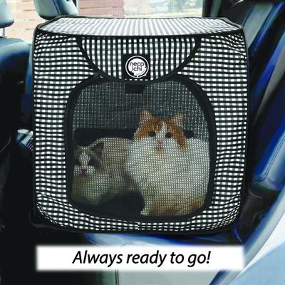 Show full view: Necoichi Portable Stress Free Cat Cage & Litter Box Set slide 6 of 8