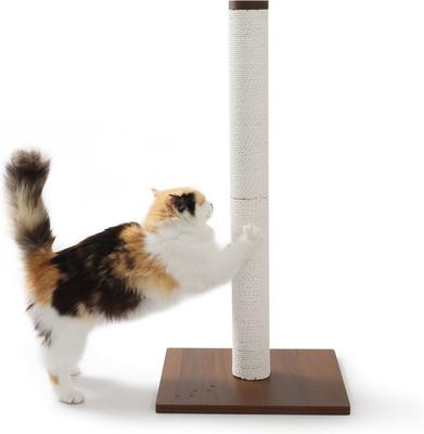Show full view: Necoichi Premium Comfort 0.80-in Cat Scratching Post Replacement, Brown, Large slide 2 of 8