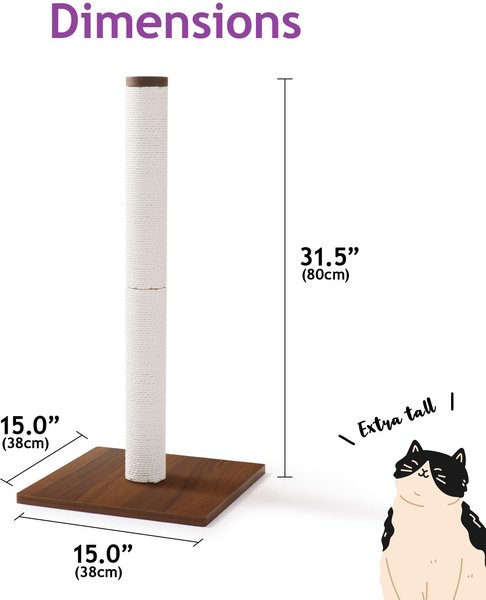 Necoichi Premium Comfort 0.80-in Cat Scratching Post Replacement