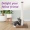 Show in main carousel: Necoichi Premium Comfort 23.6-in Cat Scratching Post, Dark Cherry/Brown, Large slide 4 of 8