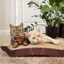 Necoichi Premium Comfort Reversible Cat Bed, Dark Cherry, Large
