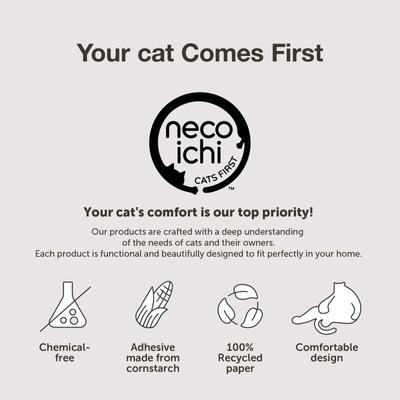 Show full view: Necoichi Premium Comfort Reversible Cat Bed, Oak, Large slide 6 of 8