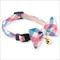 Show in main carousel: Necoichi Purrfect Picnic Bow Tie Cotton Breakaway Cat Collar with Bell, Blue, One Size: 8.2 to 13.7-in neck, 1/2-in wide slide 4 of 8