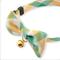 Show in main carousel: Necoichi Purrfect Picnic Bow Tie Cotton Breakaway Cat Collar with Bell, Yellow, One Size: 8.2 to 13.7-in neck, 1/2-in wide slide 3 of 8
