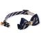 Show in main carousel: Necoichi Regal Crown Cotton Breakaway Cat Collar with Bell, Navy, 8.2 to 13.7-in neck, 2/5-in wide slide 4 of 9