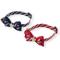Show in main carousel: Necoichi Regal Crown Cotton Breakaway Cat Collar with Bell, Navy, 8.2 to 13.7-in neck, 2/5-in wide slide 5 of 9