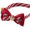 Show in main carousel: Necoichi Regal Crown Cotton Breakaway Cat Collar with Bell, Red, 8.2 to 13.7-in neck, 2/5-in wide slide 3 of 11