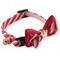 Show in main carousel: Necoichi Regal Crown Cotton Breakaway Cat Collar with Bell, Red, 8.2 to 13.7-in neck, 2/5-in wide slide 4 of 11