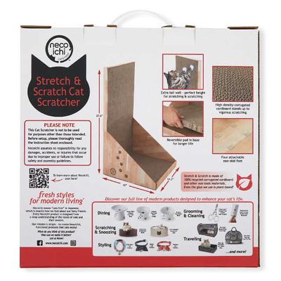 Show full view: Necoichi Stretch & Scratch Wall Cat Scratcher Toy slide 7 of 11