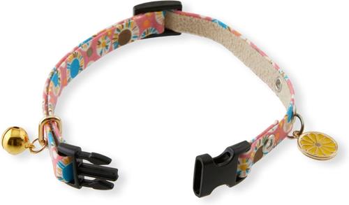 Show full view: Necoichi Sunny Blossoms Cat Collar, Pink slide 4 of 10