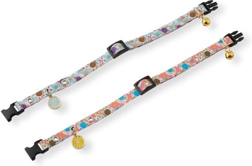 Show full view: Necoichi Sunny Blossoms Cat Collar, Pink slide 5 of 10