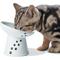 Show in main carousel: Necoichi Tilted Stress Free Raised Cat Food Bowl, White slide 1 of 8
