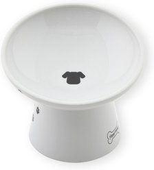 Necoichi Tilted Stress Free Raised Dog Food Bowl slide 2 of 8