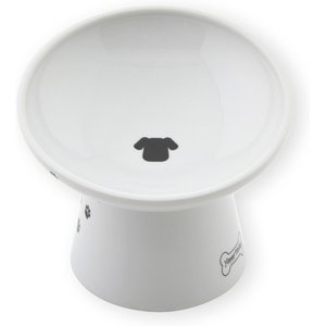 Necoichi Tilted Stress Free Raised Dog Food Bowl