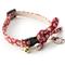 Show in main carousel: Necoichi ZEN Hariko Charm Cotton Breakaway Cat Collar with Bell, Red, 8.2 to 13.7-in neck, 2/5-in wide slide 4 of 8