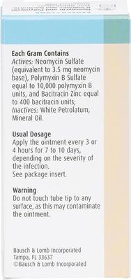 Show full view: Neo-Poly-Bac (Generic) Ophthalmic Ointment for Dogs, Cats & Horses, 3.5-g slide 3 of 7