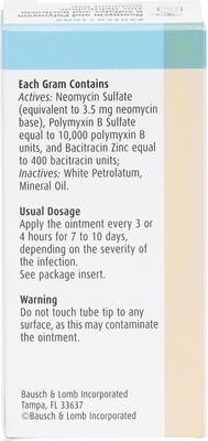 Show full view: Neo-Poly-Bac (Generic) Ophthalmic Ointment for Dogs, Cats & Horses, 3.5-g slide 4 of 7