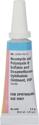 Show full view: Neo-Poly-Dex (Generic) Ophthalmic Ointment, 3.5-g slide 3 of 8