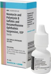 Neo-Poly-Dex (Generic) Ophthalmic Suspension, 5-mL, 2 count