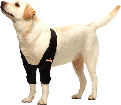 Show full view: NeoAlly Elbow Protector Dog & Cat Support Brace, Both Legs, Small slide 1 of 12
