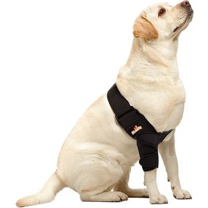 NeoAlly Elbow Protector Dog & Cat Support Brace, Right Leg, Large