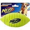 Show in main carousel: Nerf Dog Classic Squeak Ridged Football Dog Toy, Medium, Green slide 3 of 6