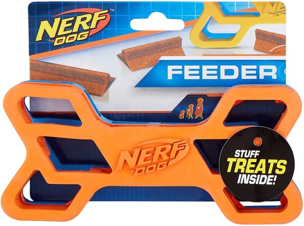 Nerf Dog EXO Treat Dispensing Bone Dog Toy