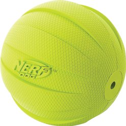 Nerf Dog Squeak Ball Dog Toy, Large, Green