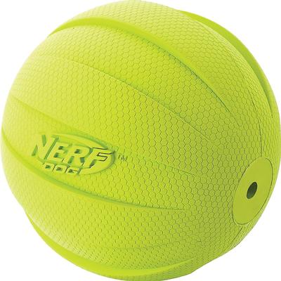 NERF DOG Squeak Ball Dog Toy, Large, Green