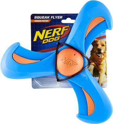 Show full view: Nerf Dog Squeak Flyer Dog Toy, Medium slide 5 of 7