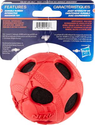 Show full view: Nerf Dog Squeaker Ball Dog Toy, Medium slide 3 of 7