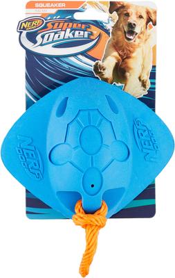 Show full view: Nerf Dog Super Soaker Squeaker Tug Ray Dog Toy slide 4 of 6