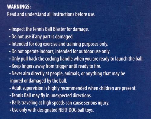 Show full view: Nerf Dog Tennis Ball Blaster Dog Toy, Large slide 9 of 12
