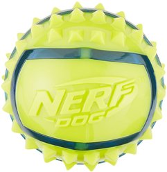 Nerf Dog TPR Spike Ball Dog Toy, Medium