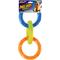 Show in main carousel: Nerf Dog Tuff Tug 3 Ring Dog Toy, Large slide 3 of 6