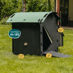 Nestera Ground Chicken Coop, Small: 2 to 5 Chicken Capacity, waterproof roof  slide 2 of 8