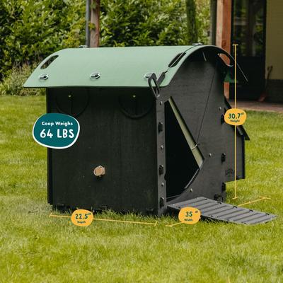 Show full view: Nestera Ground Chicken Coop, Small: 2 to 5 Chicken Capacity, waterproof roof  slide 2 of 9